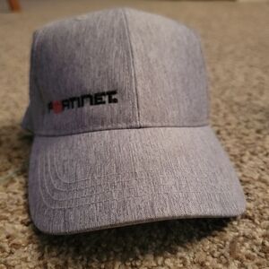 Gray Fortinet hat